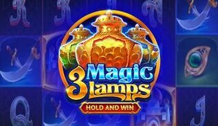 Логотип 3 Magic Lamps Hold and Win